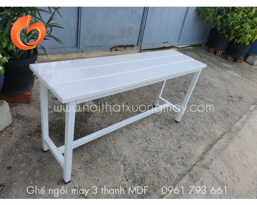 Ghế Ngồi May 3 Thanh MDF